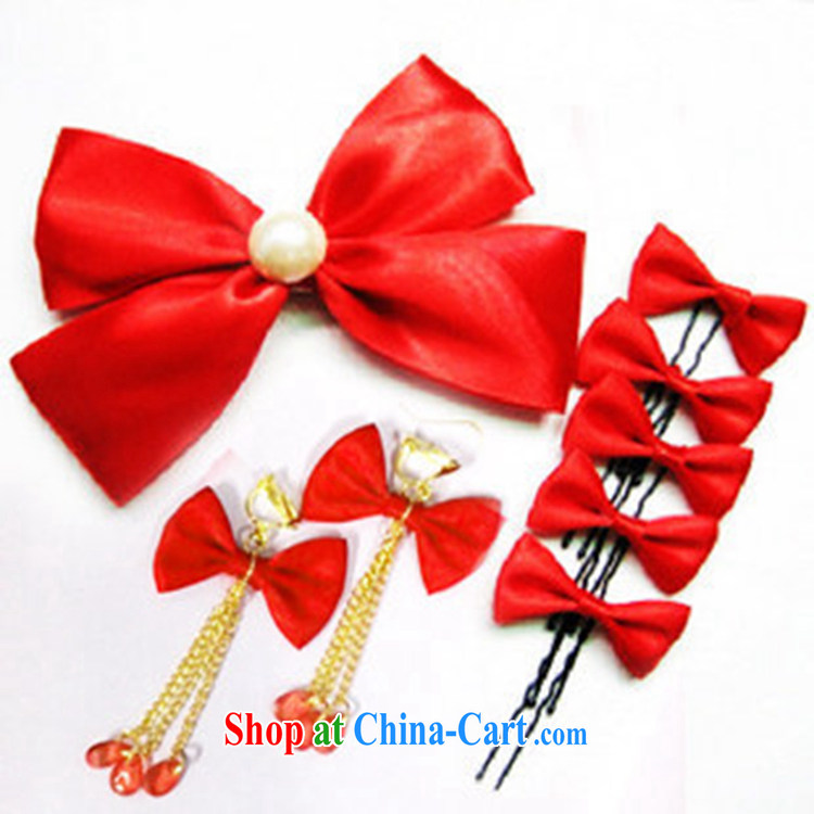 Time his bride's jewelry red and take 8-Piece head-dress, ornaments and earrings Spill Kit Accessories wedding wedding accessories jewelry set 8-piece set of pictures, price, brand platters! Elections are good character, the national distribution, so why buy now enjoy more preferential! Health