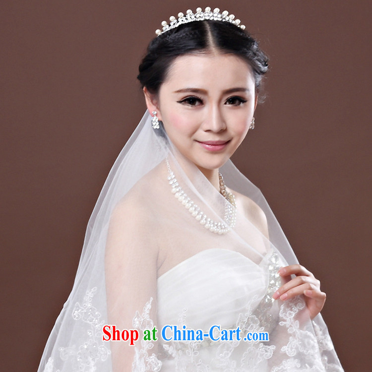 Time his bride's jewelry Korean married women and 3-piece kit pearl necklaces Crown jewelry wedding accessories, gift sets 3 piece set pictures, price, brand platters! Elections are good character, the national distribution, so why buy now enjoy more preferential! Health