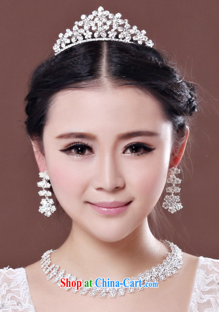Time his new bride and married the crown 3 Piece Set Korean water diamond necklace ear ornaments wedding accessories, Gift Sets 3 piece set pictures, price, brand platters! Elections are good character, the national distribution, so why buy now enjoy more preferential! Health