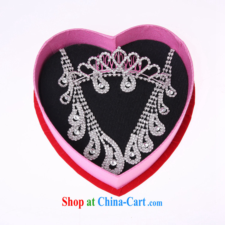 Time his new Korean version only American bridal wedding wedding dresses accessories dedicated Crown necklace earrings 3-piece kit jewelry gift set 3-piece set of pictures, price, brand platters! Elections are good character, the national distribution, so why buy now enjoy more preferential! Health