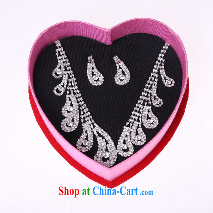 Time his new Korean version only American bridal wedding wedding dresses accessories dedicated Crown necklace earrings 3-piece kit jewelry gift set 3-piece set of pictures, price, brand platters! Elections are good character, the national distribution, so why buy now enjoy more preferential! Health