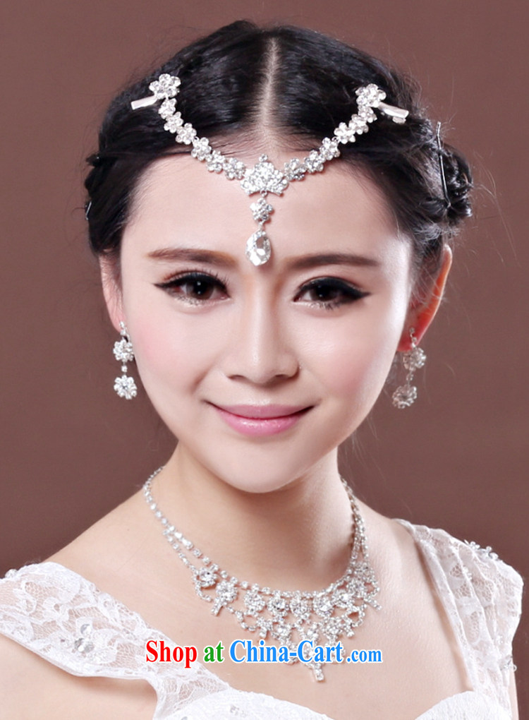 Syria Time limited edition bridal pearls and ornaments and take white water drilling petals 3-Piece wedding accessories, wedding jewelry women gift set 3 piece set of pictures, price, brand platters! Elections are good character, the national distribution, so why buy now enjoy more preferential! Health