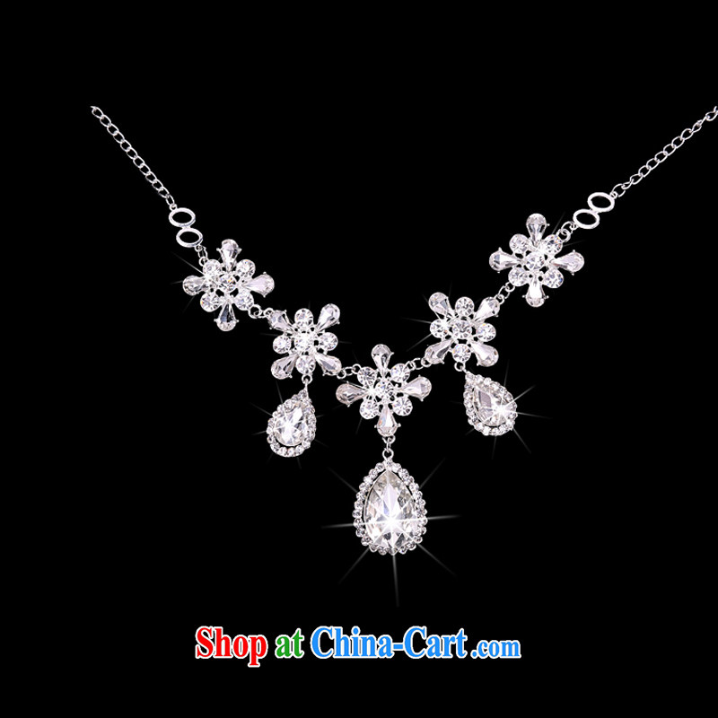 Time Syrian brides and ornaments ornaments for Korean-style Crown necklace earrings wedding jewelry wedding package links with jewelry hair accessories wedding wedding banquet wedding accessories jewelry necklace earrings, the time, and that on-line shopp