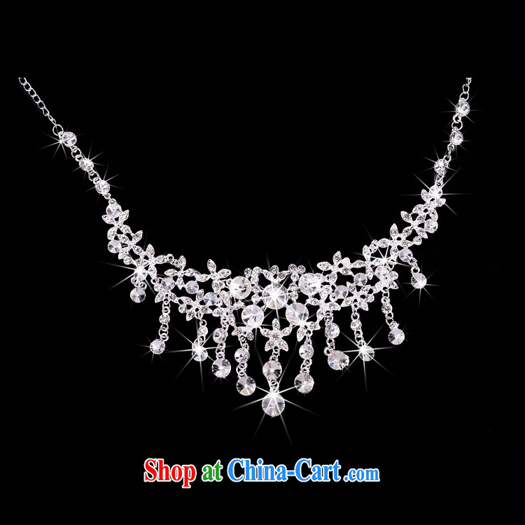 Time Syrian brides and ornaments of jewelry Crown necklace earrings 3-piece kit Korean-style New jewelry hair accessories wedding wedding accessories jewelry necklaces earrings pictures, price, brand platters! Elections are good character, the national distribution, so why buy now enjoy more preferential! Health
