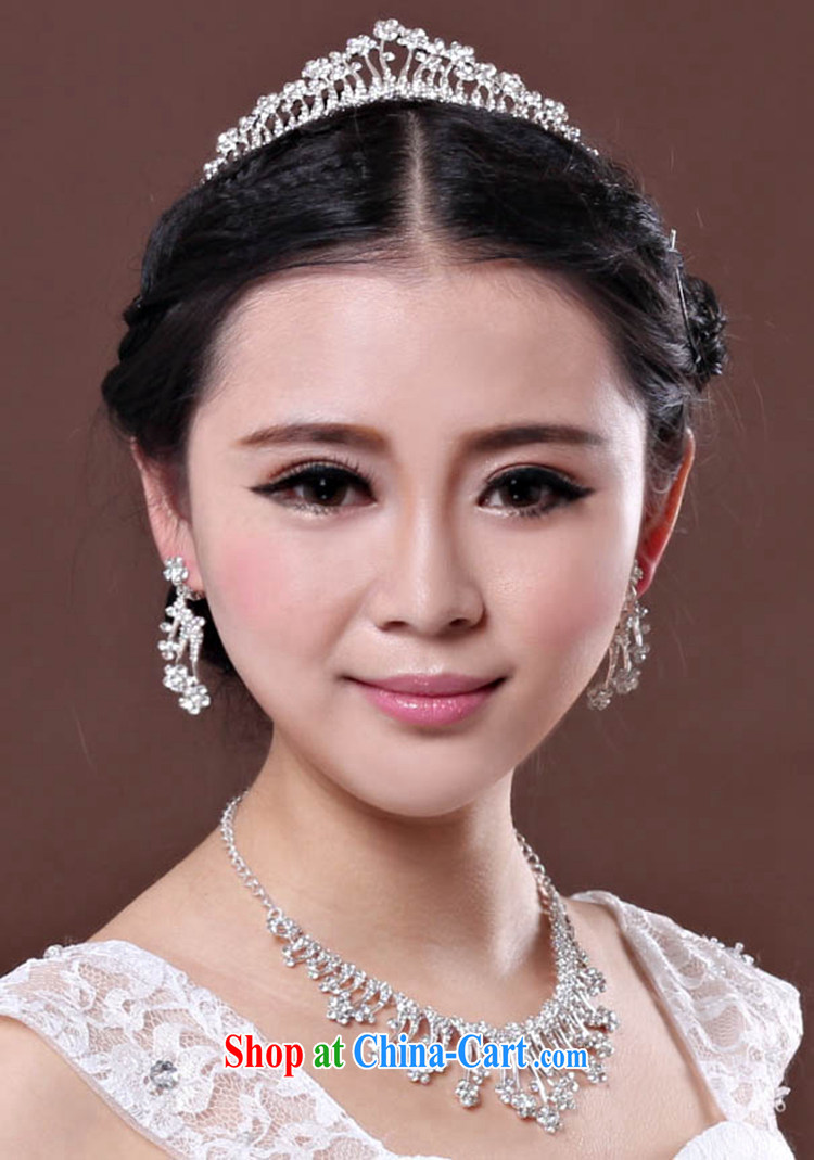 Time his wedding accessories Crown necklace earrings 3-piece kit jewelry hair accessories wedding small flowers water drilling jewelry necklace earrings pictures, price, brand platters! Elections are good character, the national distribution, so why buy now enjoy more preferential! Health