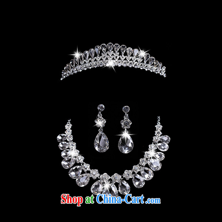 Time Syria luxury Crown necklace earrings 3-piece water drill accessories kit bridal wedding dresses accessories jewelry-jewelry hair accessories wedding dresses wedding photo building supplies necklace earrings pictures, price, brand platters! Elections are good character, the national distribution, so why buy now enjoy more preferential! Health