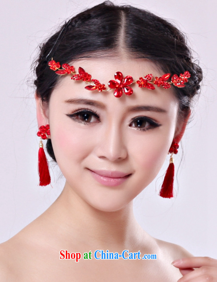 Time Syrian national wind red wood drill Ear clip ear fall dresses accessories bridal long marriage wedding flow, ear ornaments and ornaments earrings pictures, price, brand platters! Elections are good character, the national distribution, so why buy now enjoy more preferential! Health