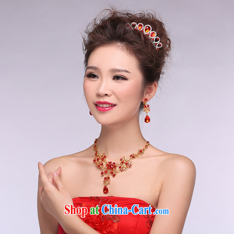 Time his bride's red head-dress-trim Crown necklace earrings 3-piece kit jewelry hair accessories wedding wedding accessories jewelry necklaces earrings pictures, price, brand platters! Elections are good character, the national distribution, so why buy now enjoy more preferential! Health