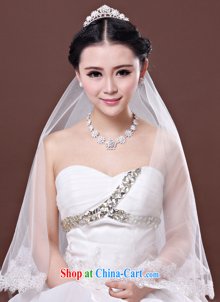 Time his bride's flowers and ornaments of jewelry Crown necklace earrings 3-piece kit jewelry hair accessories wedding wedding accessories jewelry gift set 3 piece set of pictures, price, brand platters! Elections are good character, the national distribution, so why buy now enjoy more preferential! Health