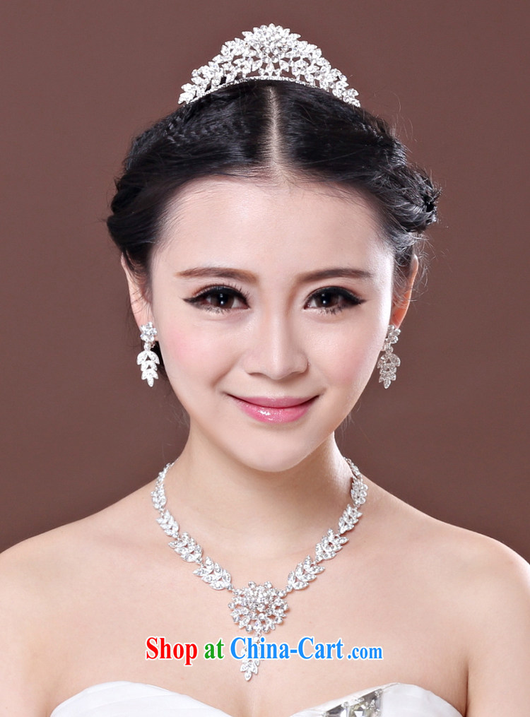 Time his bride olive leaf wedding dresses sweet Crown necklace earrings 3-piece kit and jewelry jewelry hair accessories wedding accessories gift set 3 piece set of pictures, price, brand platters! Elections are good character, the national distribution, so why buy now enjoy more preferential! Health