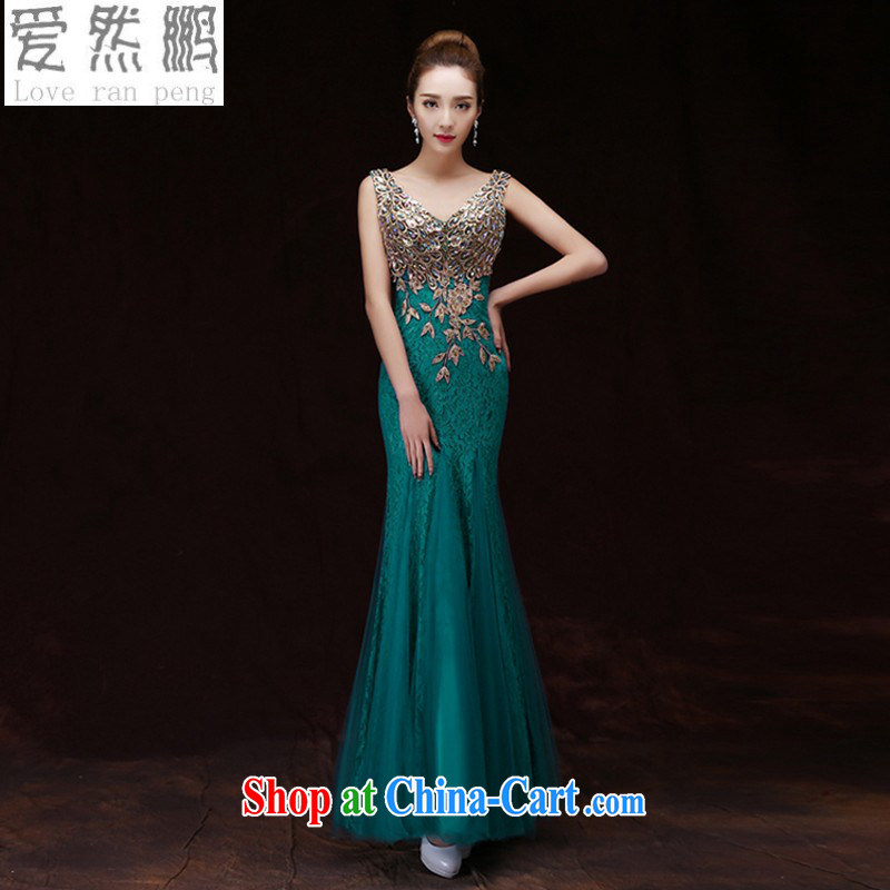 Love so Peng 2015 winter clothing bows bridal gown new wedding crowsfoot long dresses, wedding toast serving red customers to size the do not return, love so Pang, shopping on the Internet