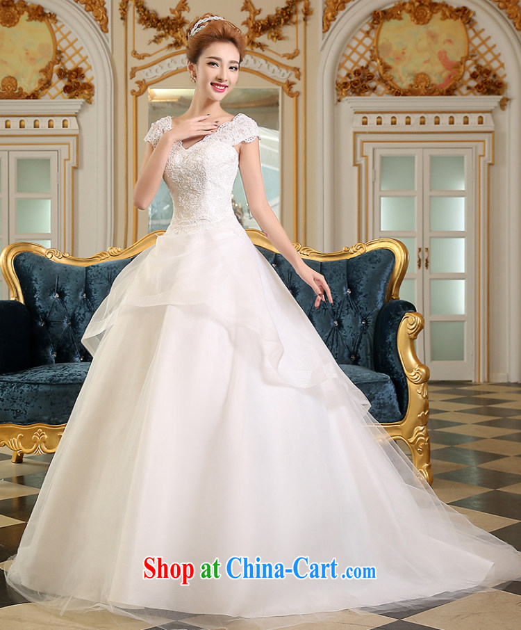 100 the ball wedding dresses new 2015 Winter spring Korean fashion shoulders tail marriages wedding lace graphics thin Princess skirt the tail wedding white XXL pictures, price, brand platters! Elections are good character, the national distribution, so why buy now enjoy more preferential! Health