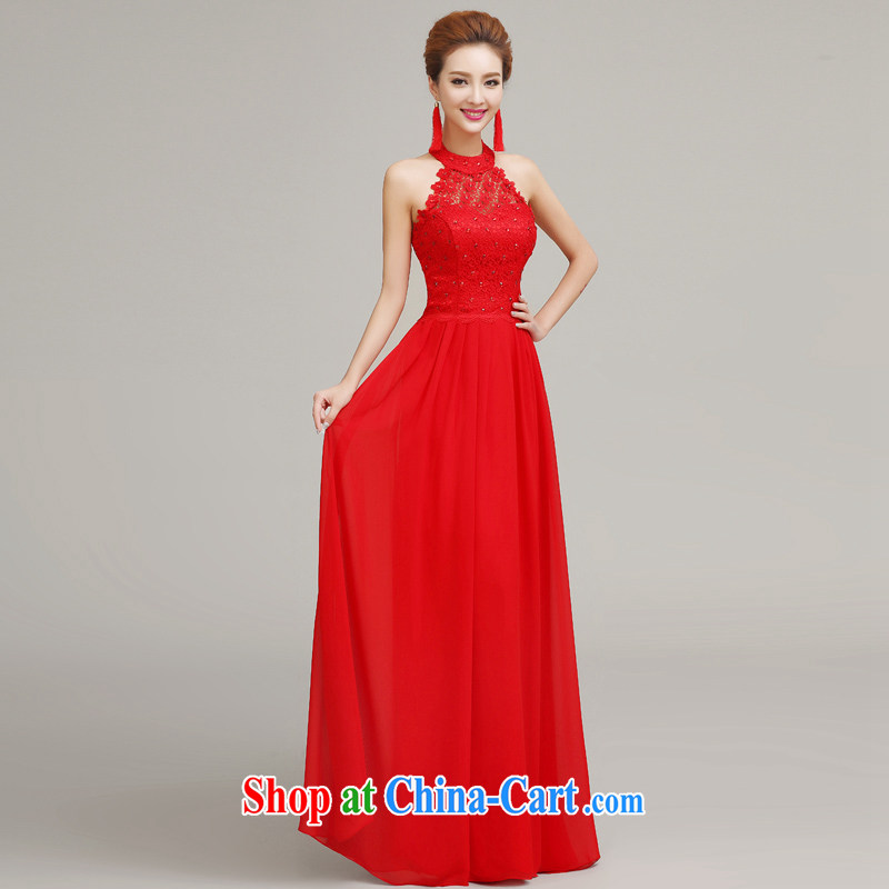Love so Pang bridal toast serving spring fashion is also dress red long marriage yarn small dress bridesmaid evening dress evening dress short S pieced, so Pang (AIRANPENG), online shopping