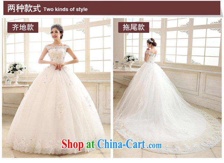 7 color 7 tone Korean wedding dresses 2015 new long-tail lace a shoulder larger graphics thin custom H 062 white with M, pictures, price, brand platters! Elections are good character, the national distribution, so why buy now enjoy more preferential! Health