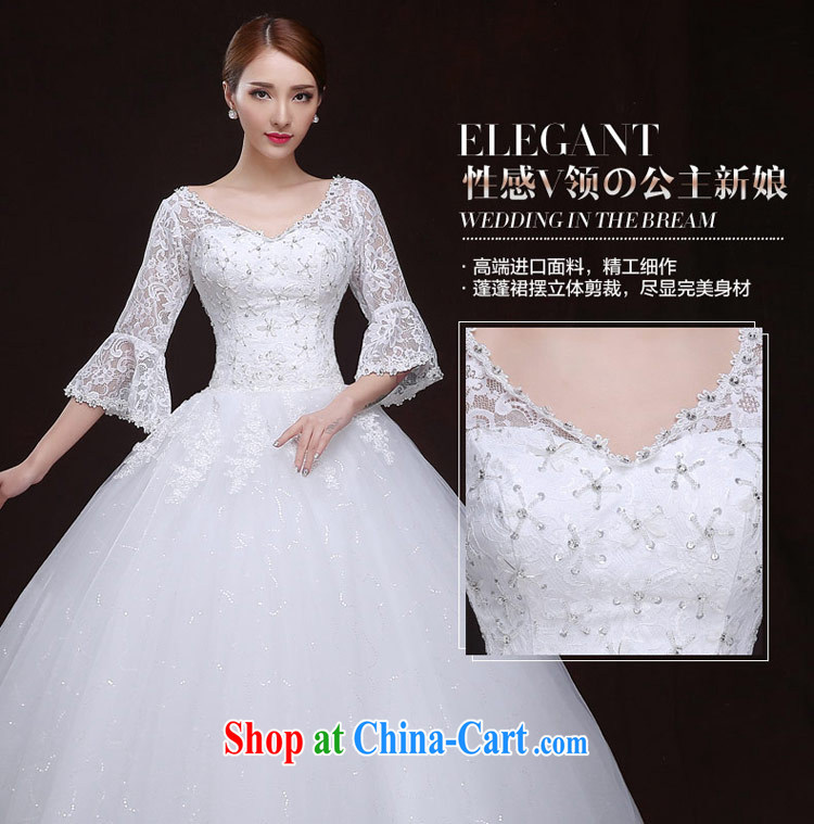 The Code love life wedding dresses 2015 new continental wedding lace 7 horn cuff cuff shaggy dress wedding elegant tie graphics thin white XXXL pictures, price, brand platters! Elections are good character, the national distribution, so why buy now enjoy more preferential! Health