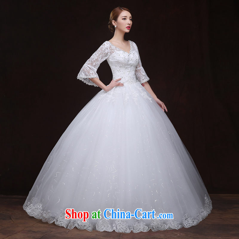 The Code love life wedding dresses 2015 new European-style wedding lace 7 horn cuff cuff shaggy dress wedding elegant strap graphics thin white XXXL, love life, and shopping on the Internet