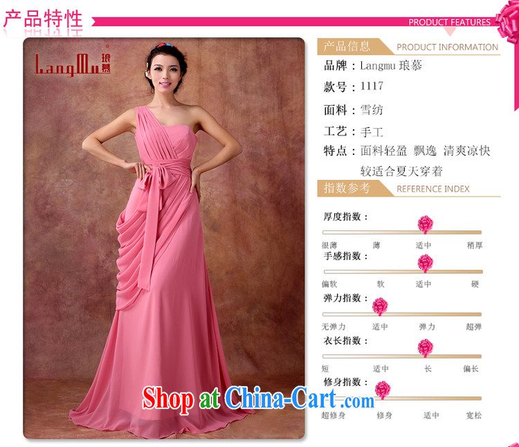In Luang Prabang in 2015 OF NEW bridal wedding dress toast Stage service evening dress party dress, long, long skirt pink advanced custom pictures, price, brand platters! Elections are good character, the national distribution, so why buy now enjoy more preferential! Health