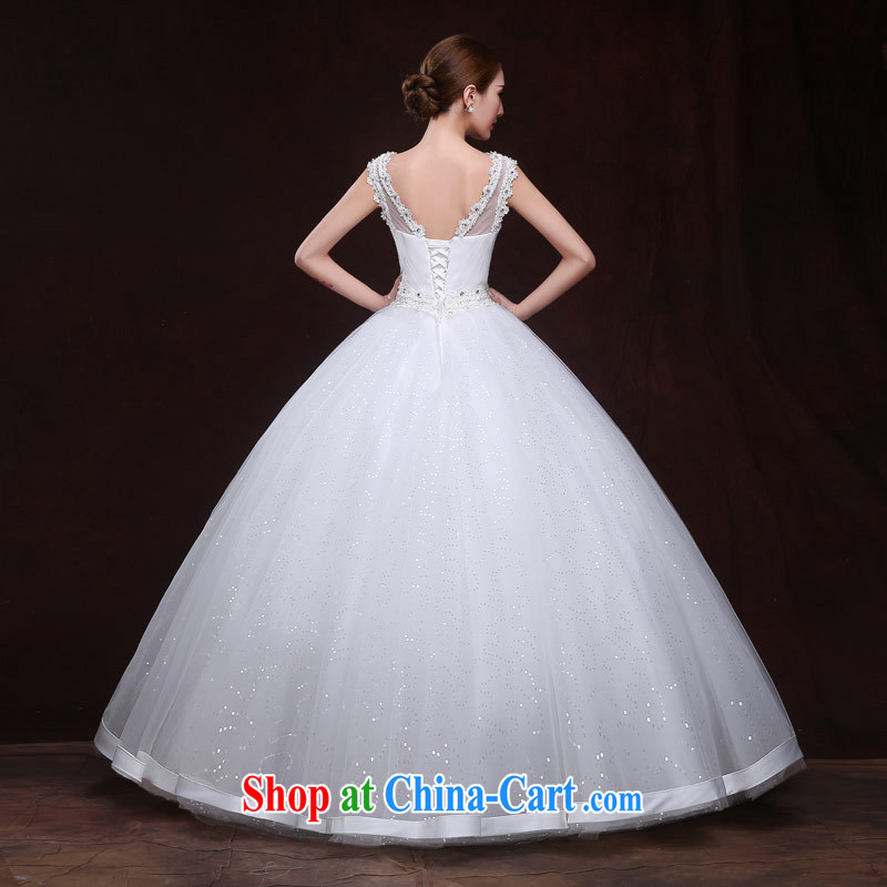 The Code love life wedding a shoulder 2015 new sexy back exposed Web yarn parquet drill with Princess shaggy dress wedding dress girls white XXL, love life, and shopping on the Internet