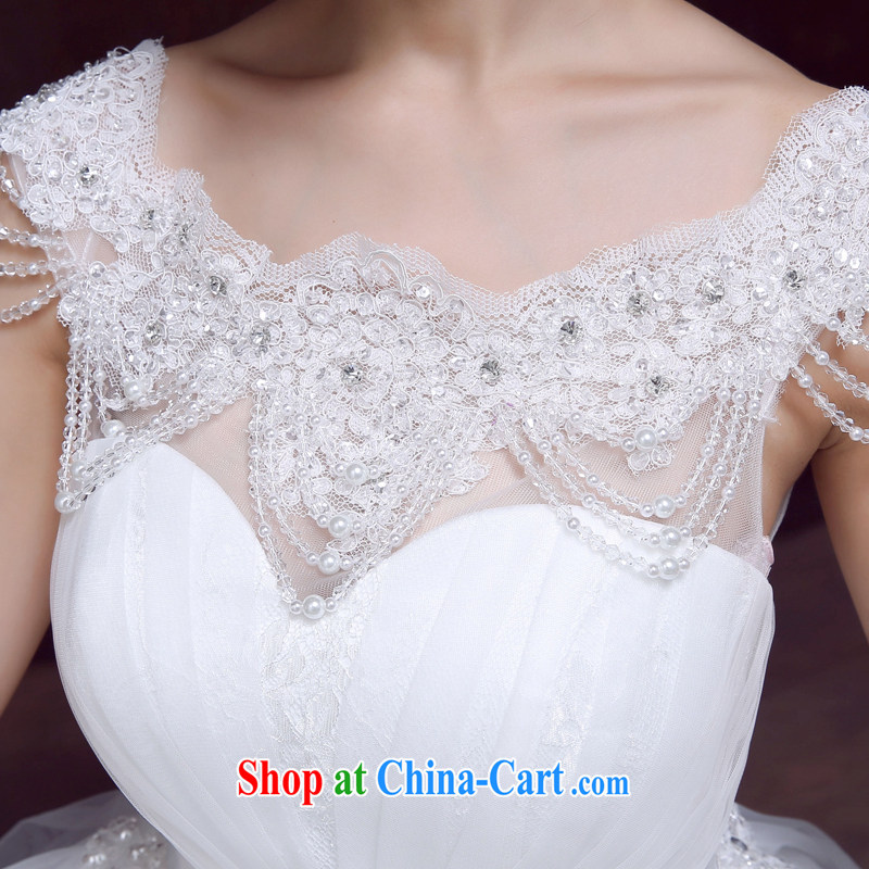 Dumping the married Yi wedding dresses new spring 2015 the Field shoulder with bridal wedding beauty graphics thin sweet strap wedding, 3-Piece white XXL, dumping the married Yi, shopping on the Internet