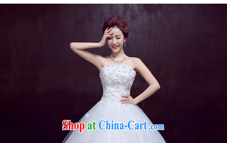 The married Yi wedding dresses new 2015 spring wiped his chest, bridal wedding beauty graphics thin sweet tied with flowers wedding, 3-Piece white XXL pictures, price, brand platters! Elections are good character, the national distribution, so why buy now enjoy more preferential! Health