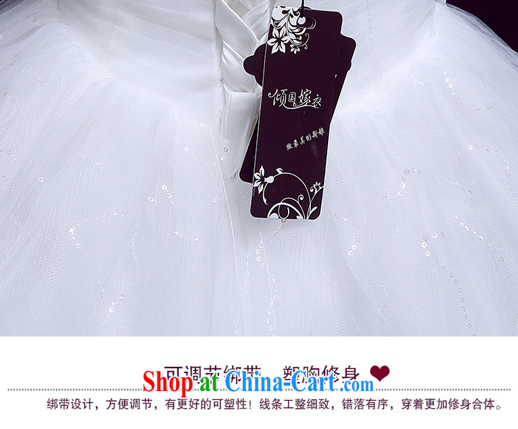 The married Yi wedding dresses new 2015 spring wiped his chest, bridal wedding beauty graphics thin sweet tied with flowers wedding, 3-Piece white XXL pictures, price, brand platters! Elections are good character, the national distribution, so why buy now enjoy more preferential! Health