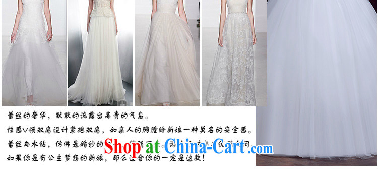 The married Yi wedding dresses new spring 2015 the Field shoulder with package shoulder bridal wedding beauty graphics thin sweet strap wedding, 3-Piece white XXL pictures, price, brand platters! Elections are good character, the national distribution, so why buy now enjoy more preferential! Health