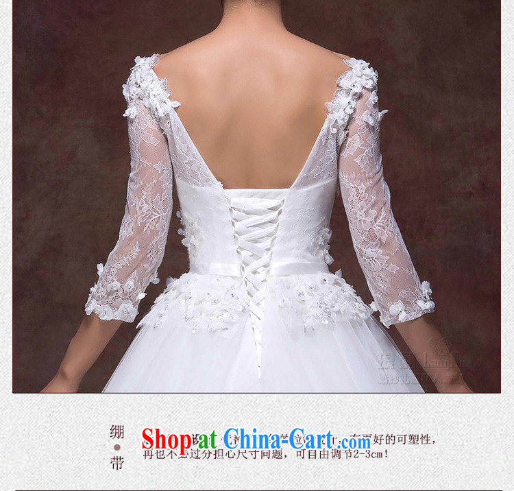 The Luang Prabang wedding dresses new 2015 modern bride Korean version field shoulder graphics thin manual flowers to bind with autumn and winter white advanced custom pictures, price, brand platters! Elections are good character, the national distribution, so why buy now enjoy more preferential! Health