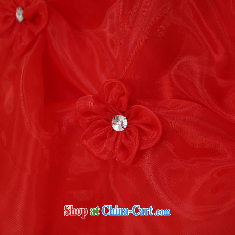 A good service is 2015 New Red bridal wedding dresses stylish wiped his chest creases manually with wedding red 2 XL, good service, and, shopping on the Internet