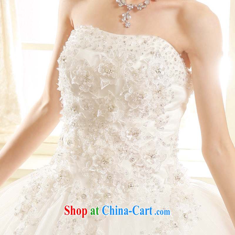 Love, Ms Audrey EU Yuet-mee, RobinIvy) wedding dresses new 2015 diamond jewelry take Korean version with bare chest sweet Princess wedding H 33,526 white advanced customization, Paul love, Ms Audrey EU, and shopping on the Internet