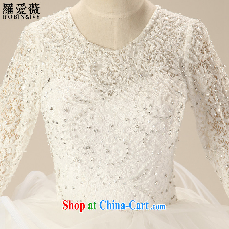 Love, Ms Audrey EU Yuet-mee, RobinIvy) wedding dresses 2015 new Korean version of the greater, long-sleeved lace small tail bridal wedding H 34,602 white-tail tailored, Paul love, Ms Audrey EU, and shopping on the Internet