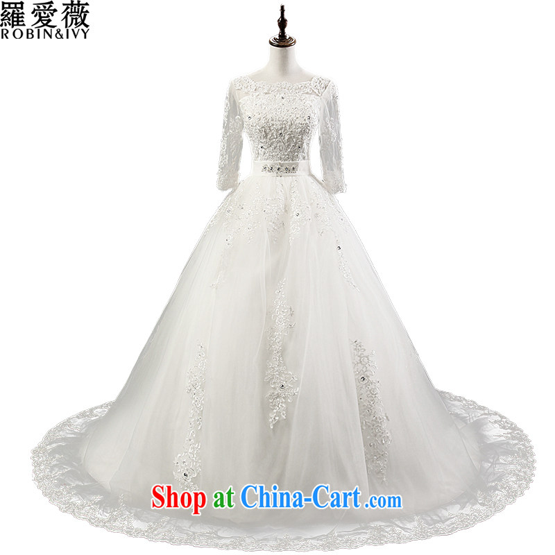 Love, Ms Audrey EU Yuet-mee, RobinIvy_ wedding dresses new 2015 Korean brides cuff in a field shoulder wedding manual custom H 34,571 white tailored