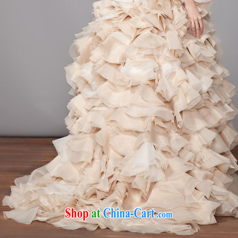 Love, Ms Audrey EU Yuet-mee, RobinIvy) 2015 new wedding shell wiped chest bridal shaggy apron skirt small tail wedding dresses H 33,517 white advanced customization, Paul love, Ms Audrey EU, and shopping on the Internet