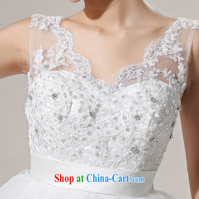 Let the day the Korean one shoulder wedding dresses 2015 new high-waist pregnant women with trailing wedding dress with L, Dream of the day, shopping on the Internet