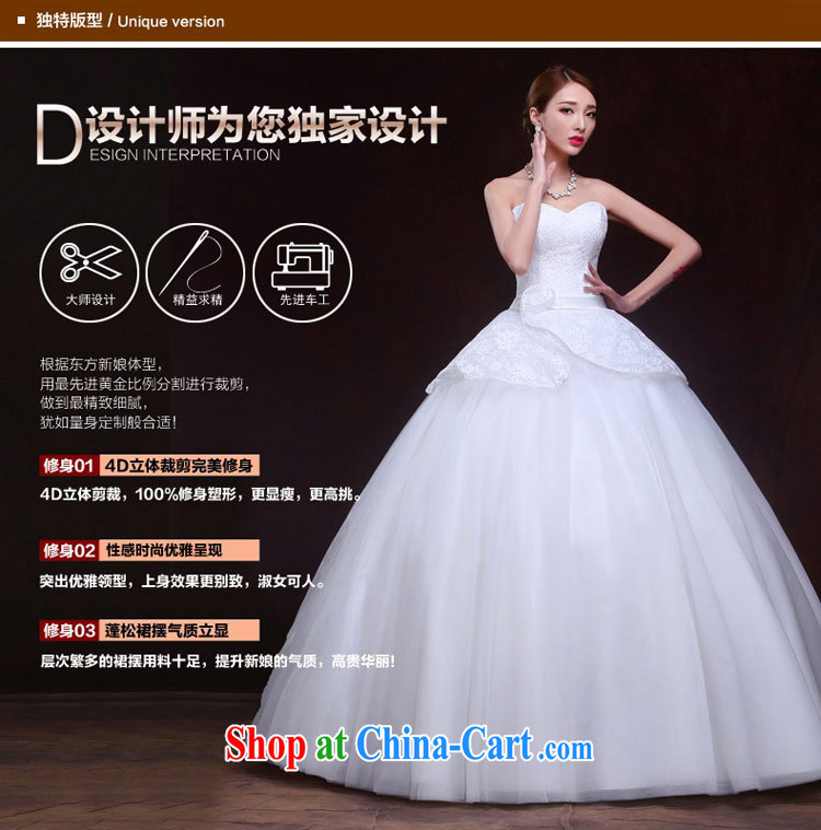 The Code love life wedding Mary Magdalene, chest 2015 New Products lace Korean lady Princess shaggy dress strap graphics thin. The waist-dress white XXL pictures, price, brand platters! Elections are good character, the national distribution, so why buy now enjoy more preferential! Health