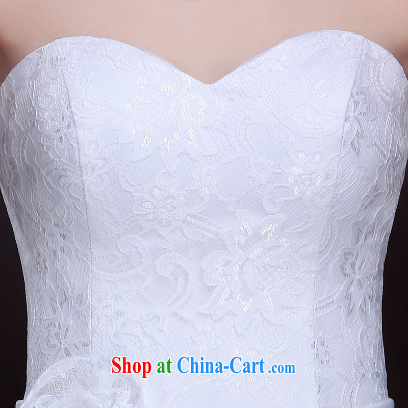 The Code love life wedding Mary Magdalene, chest 2015 New Products lace Korean lady Princess shaggy dress strap graphics thin. The waist-dress white XXL, love life, and shopping on the Internet