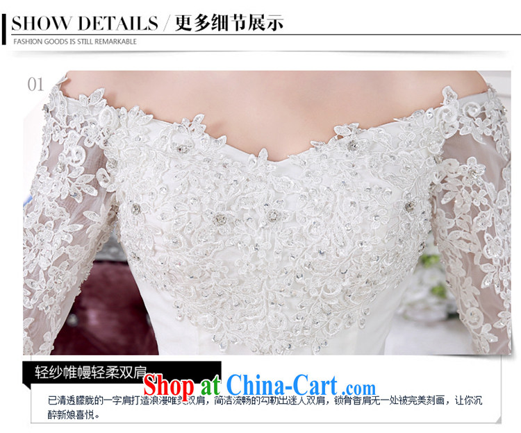 Time his bride's wedding dresses new 2015 summer with straps V for a field in shoulder cuff lace, Japan, and South Korea wedding white XXL pictures, price, brand platters! Elections are good character, the national distribution, so why buy now enjoy more preferential! Health