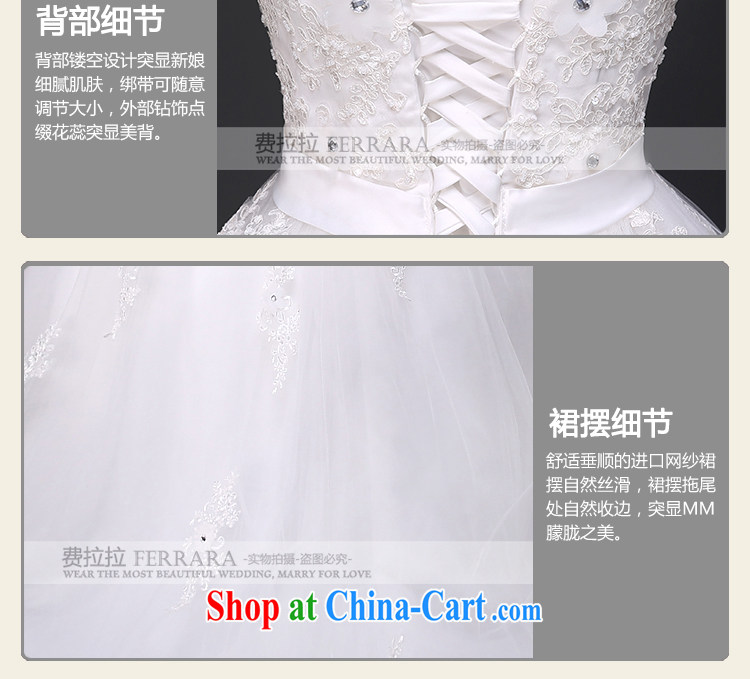 Ferrara 2015 spring and summer new scoop neck-bone lace back exposed straps tail shaggy wedding XL (2 feet 2) pictures, price, brand platters! Elections are good character, the national distribution, so why buy now enjoy more preferential! Health