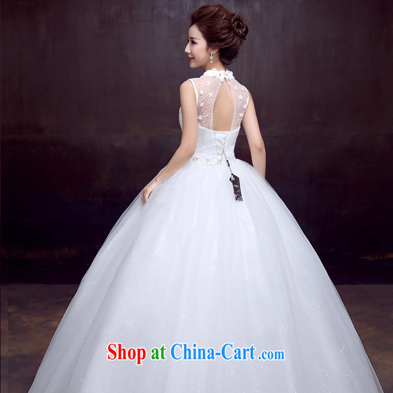 The married Yi wedding dresses new 2015 Spring package shoulder alignment to hang also bridal wedding beauty graphics thin sweet strap wedding in Europe and white aura XXL, dumping the married Yi, shopping on the Internet