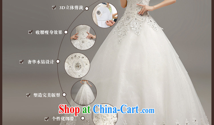 Beautiful ornaments 2015 new wedding Luxury Water drilling erase chest wedding bridal marriage Princess shaggy white dress with, make contact Customer Service pictures, price, brand platters! Elections are good character, the national distribution, so why buy now enjoy more preferential! Health