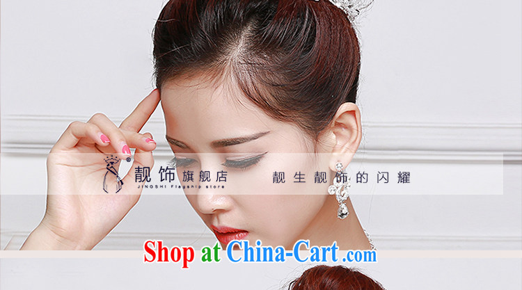 Beautiful ornaments 2015 New Deluxe Water drilling flowers alloy head-dress the bridal jewelry wedding dresses with white head-dress pictures, price, brand platters! Elections are good character, the national distribution, so why buy now enjoy more preferential! Health