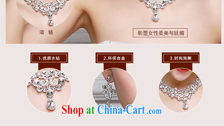 Beautiful ornaments 2015 new bridal jewelry necklace earrings two-piece wedding dresses accessories photo building supplies necklace ear ornaments two-piece 033 pictures, price, brand platters! Elections are good character, the national distribution, so why buy now enjoy more preferential! Health