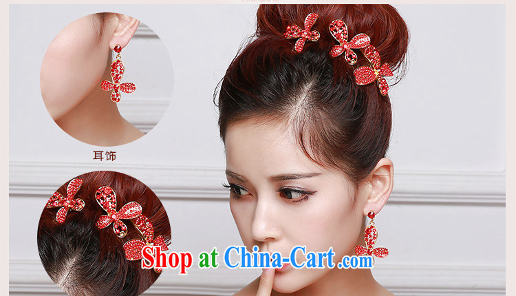 Beautiful ornaments 2015 new bridal red head-dress red crown and ornaments wedding dresses accessories accessories Red Kit 043 pictures, price, brand platters! Elections are good character, the national distribution, so why buy now enjoy more preferential! Health