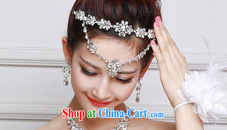Beautiful ornaments 2015 new bride and bride's Headdress chain Crown necklace earrings 3 piece wedding accessories bridal Crown package 068 pictures, price, brand platters! Elections are good character, the national distribution, so why buy now enjoy more preferential! Health