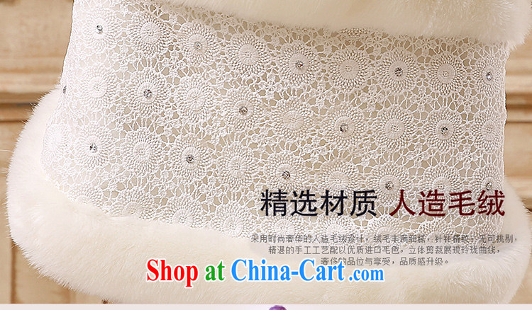 Beautiful decorated Wedding shawl 2015 new winter, scarves and thick warm white hair shawl white wood drill 026 pictures, price, brand platters! Elections are good character, the national distribution, so why buy now enjoy more preferential! Health