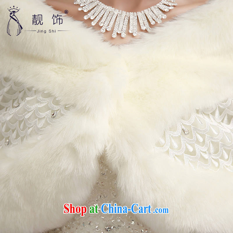 Beautiful ornaments 2015 new wedding shawl marriages and thick lace white hair shawl white cape 053, beautiful ornaments JinGSHi), and shopping on the Internet