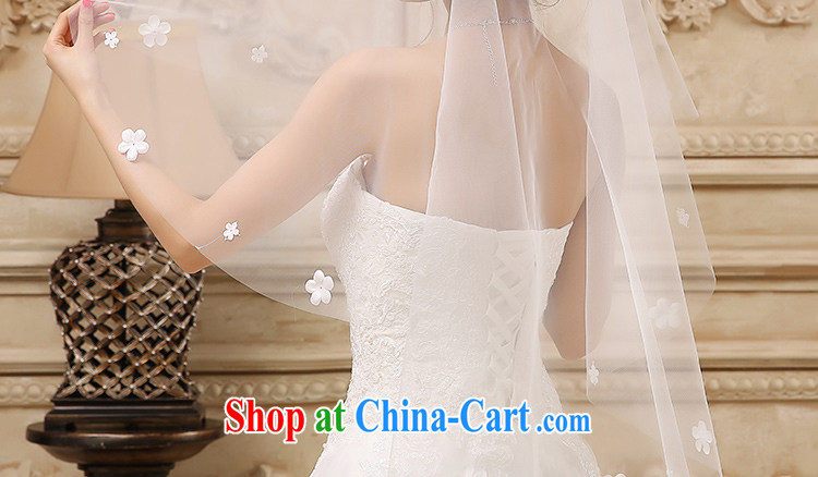 Beautiful ornaments 2015 new brides and yarn white floral decorations bride and legal wedding accessories 1.5m White 082 pictures, price, brand platters! Elections are good character, the national distribution, so why buy now enjoy more preferential! Health