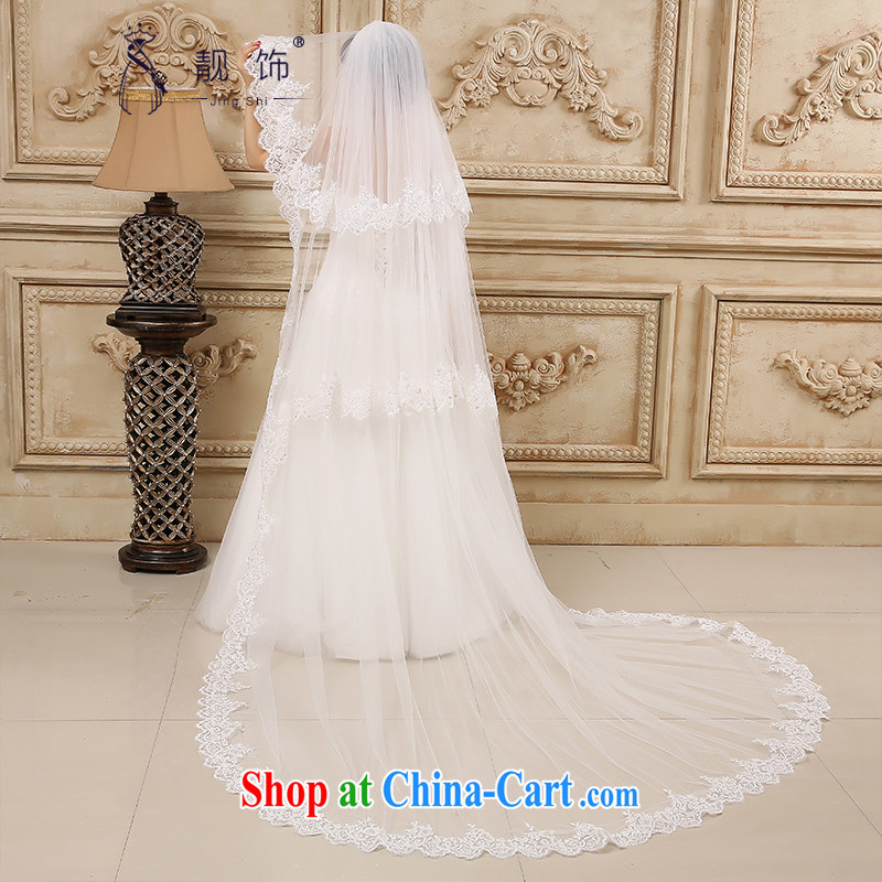 Beautiful ornaments 2015 new white lace the lace bridal and legal wedding accessories accessories white lace 090