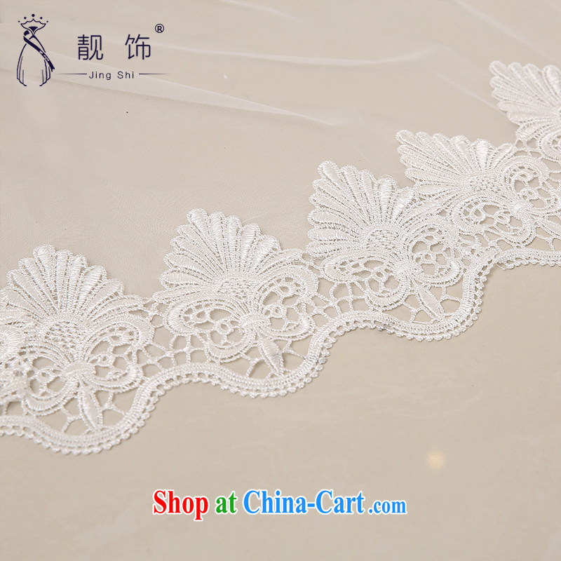 Beautiful ornaments 2015 new marriages water-soluble lace flowers extra large extra long head yarn long white, 080, beautiful ornaments JinGSHi), shopping on the Internet