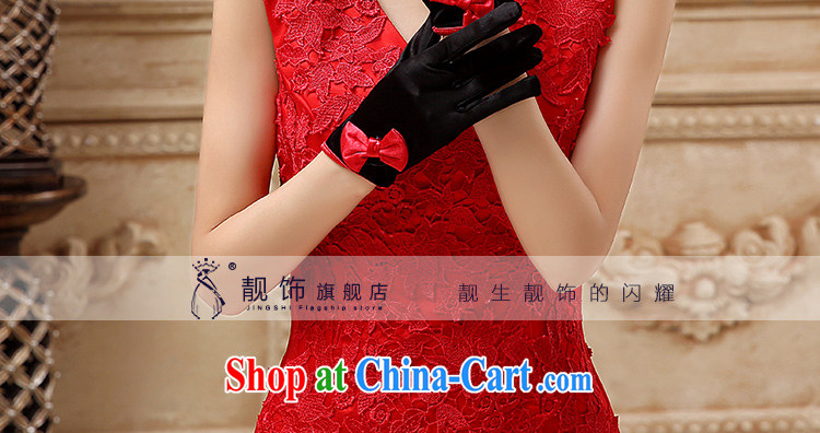 Beautiful ornaments 2015 new bridal wedding dresses accessories accessories no means short gloves black parquet red 5 mittens 110 pictures, price, brand platters! Elections are good character, the national distribution, so why buy now enjoy more preferential! Health