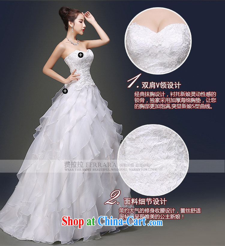 Ferrara 2015 spring and summer new stylish and wiped his chest Sin-ling the flouncing wedding dresses XL (2 feet 2) pictures, price, brand platters! Elections are good character, the national distribution, so why buy now enjoy more preferential! Health